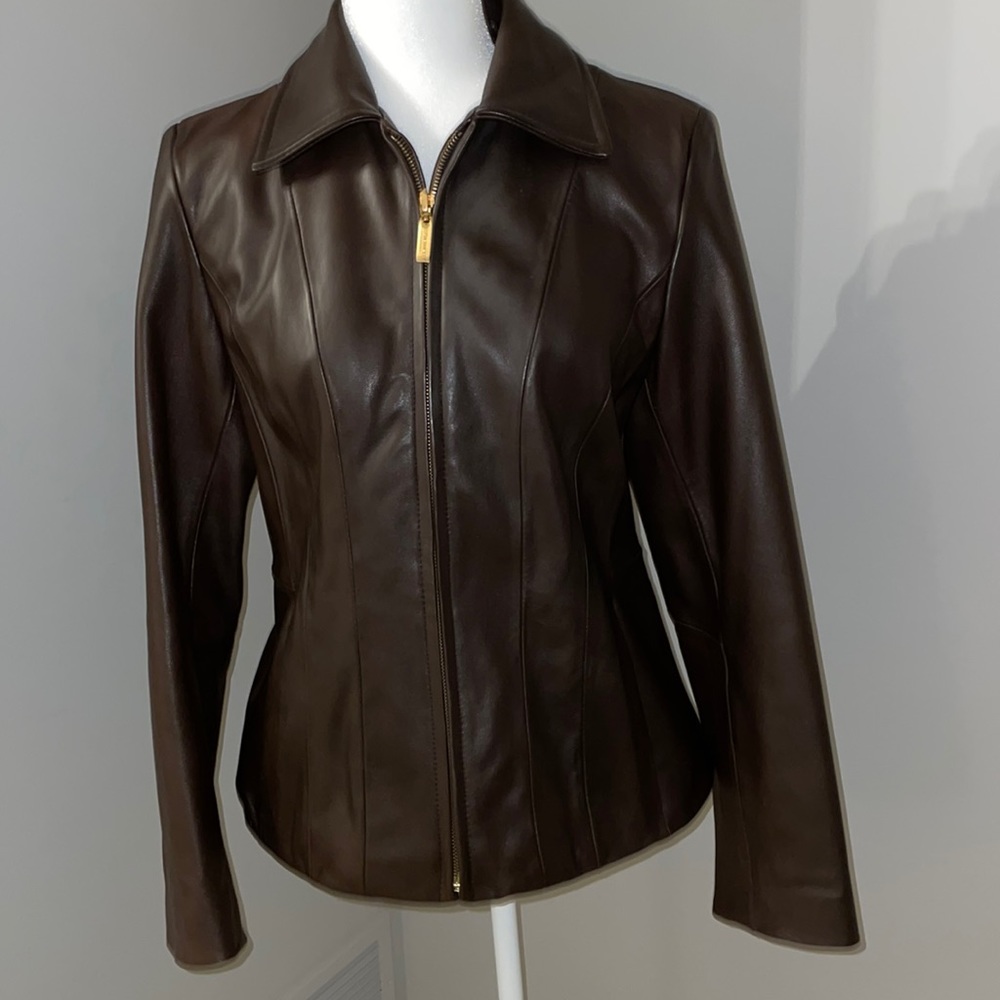 Leather jacket